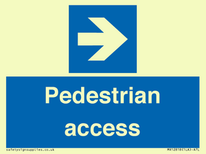 Pedestrian access